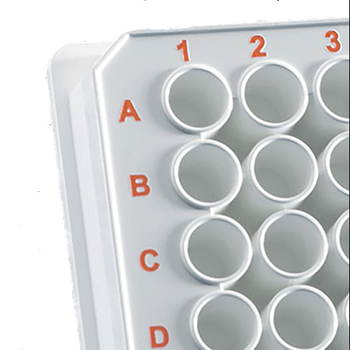 BrandTech Scientific 96 Well Plates, transparent, cellGrade, V-Bottom, Pack Of 50 - BRANDplates